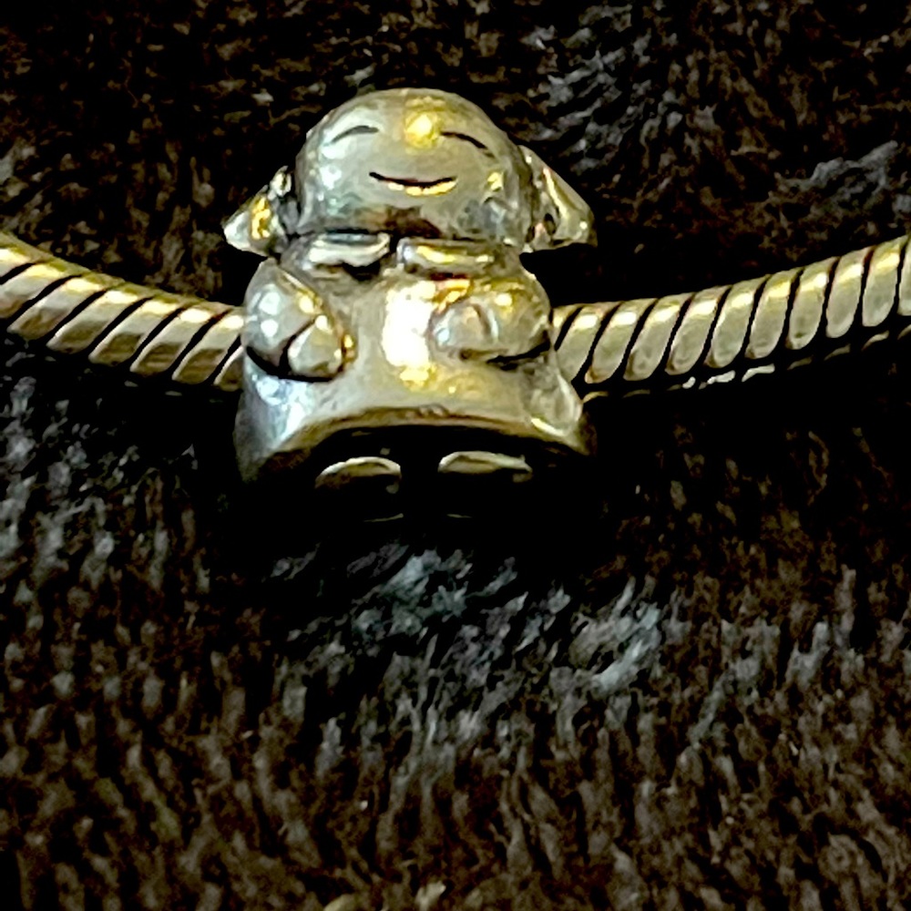 Pandora silver girl charm